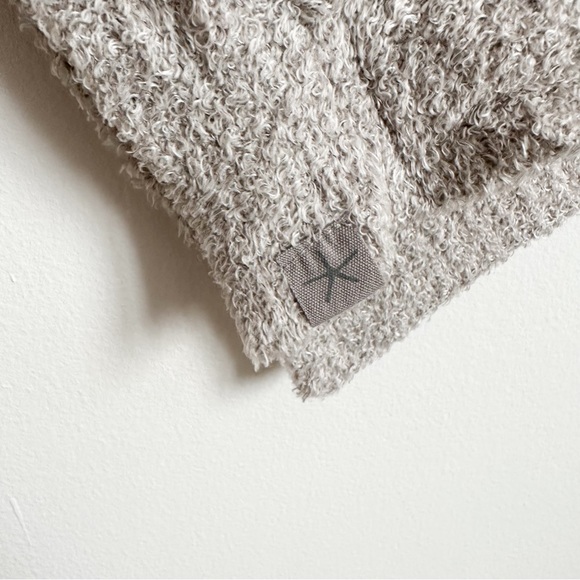 Barefoot Dreams cozychic lite grey weekend wrap open front cardigan - Picture 5 of 8